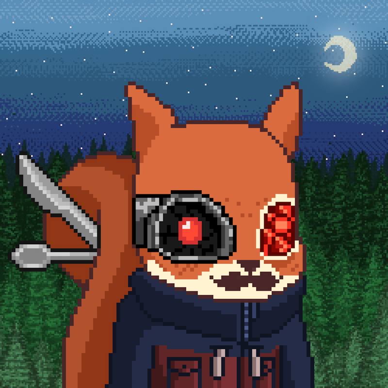 Pixel Squirrels #1106